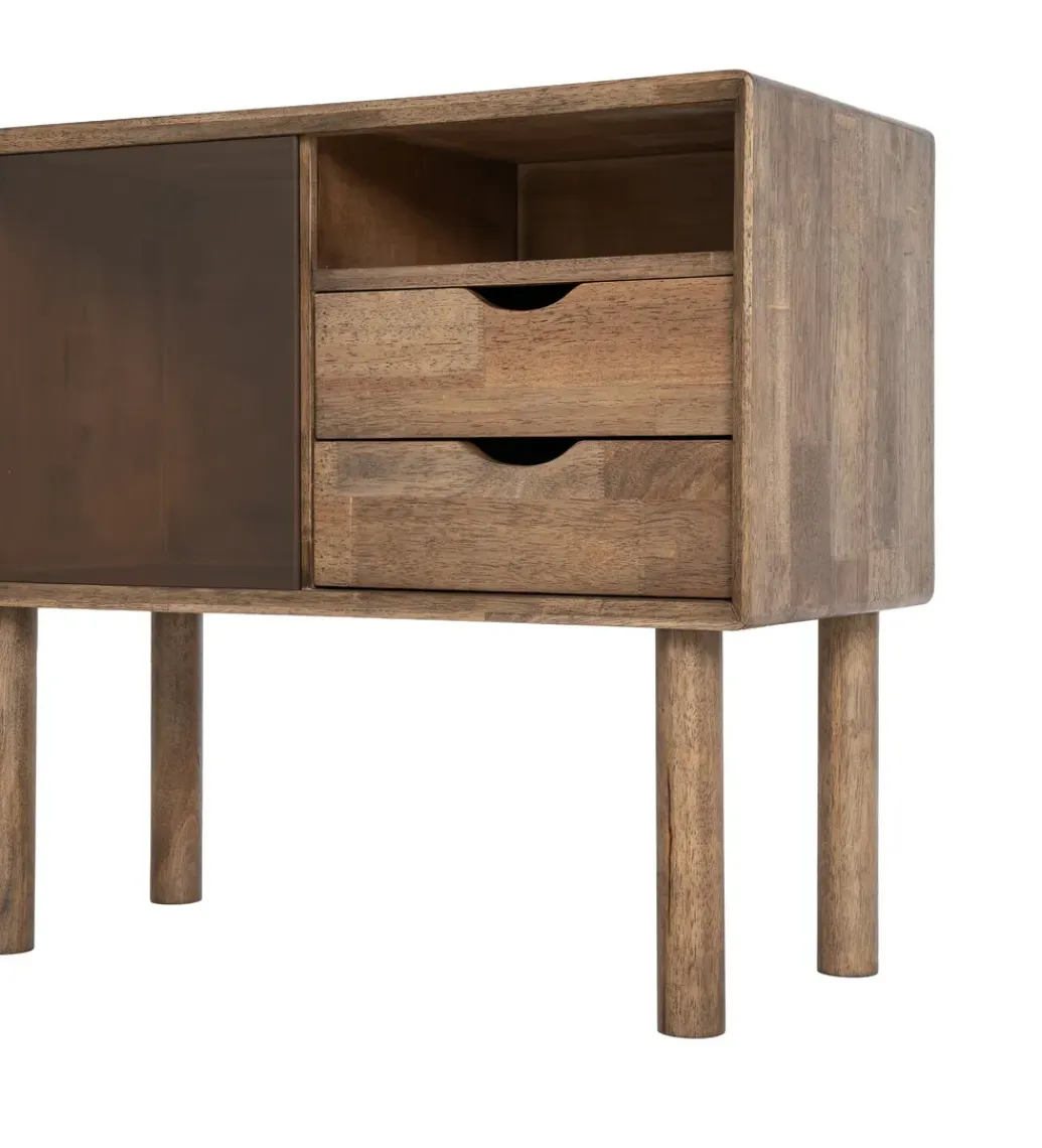 Zona-Design Komoda AMY 80 cm drewno kauczuk