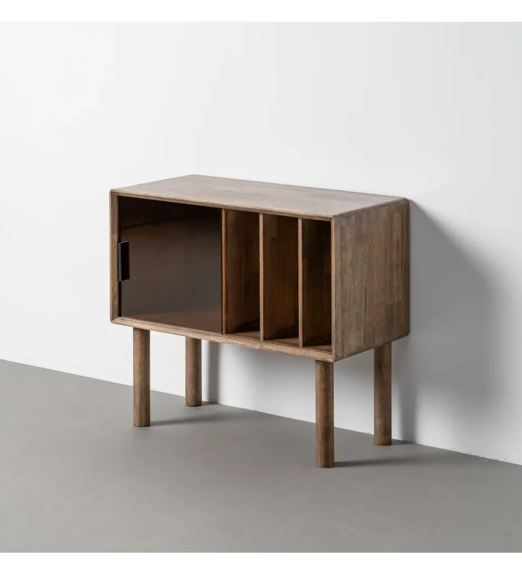 Zona-Design Komoda AMY 80 cm drewno kauczuk