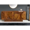 Invicta Interior - przedsprzedaż Komoda ART DECO 170 cm drewno mango brązowa