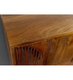 Invicta Interior - przedsprzedaż Komoda ART DECO 170 cm drewno mango brązowa