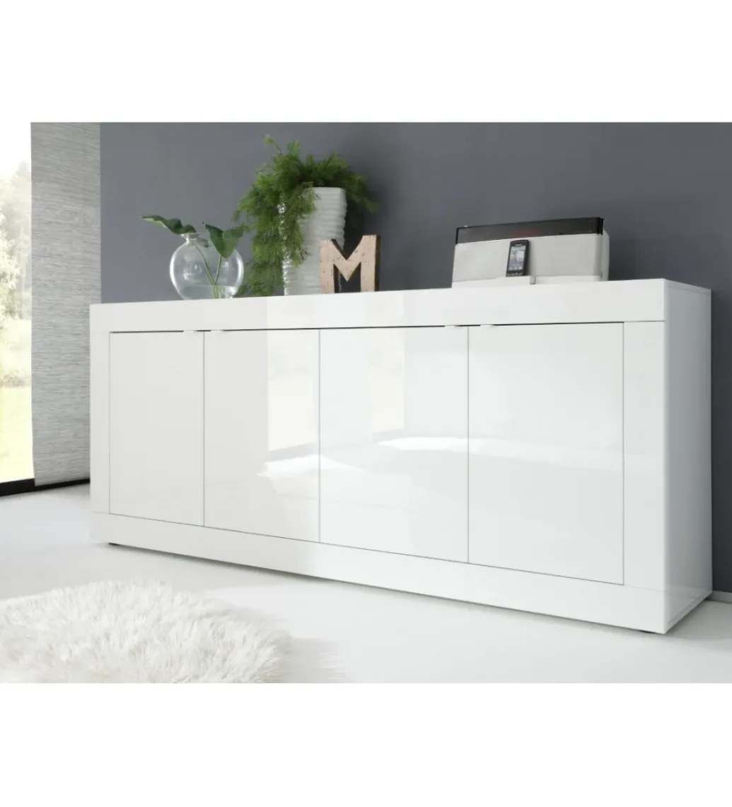 MCA Linia Włoska Komoda BASIC 207 cm biała