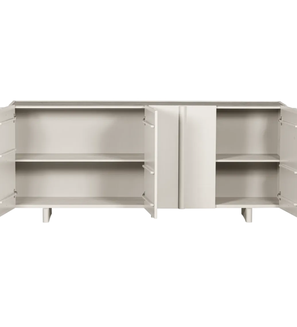 WOOOD Komoda BASU 200 cm drewno sosny dust