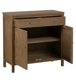 Zona-Design Komoda BATARU 90 cm drewno paulowni naturalna