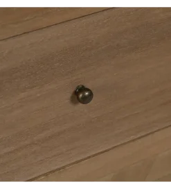 Zona-Design Komoda BATARU 90 cm drewno paulowni naturalna