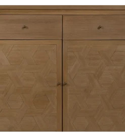 Zona-Design Komoda BATARU 90 cm drewno paulowni naturalna