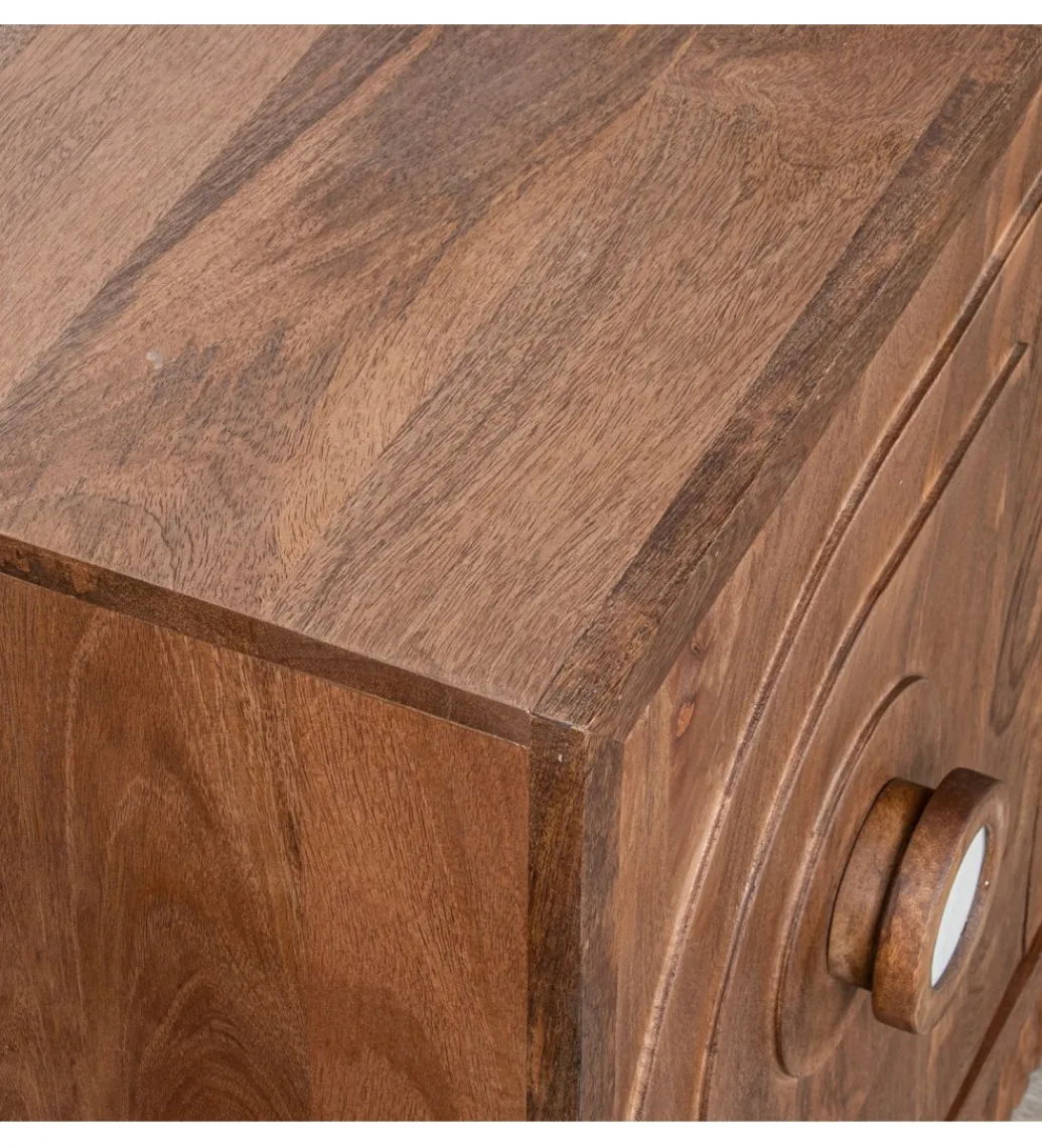 Exclusivas Komoda BERCA 150 cm drewno mango