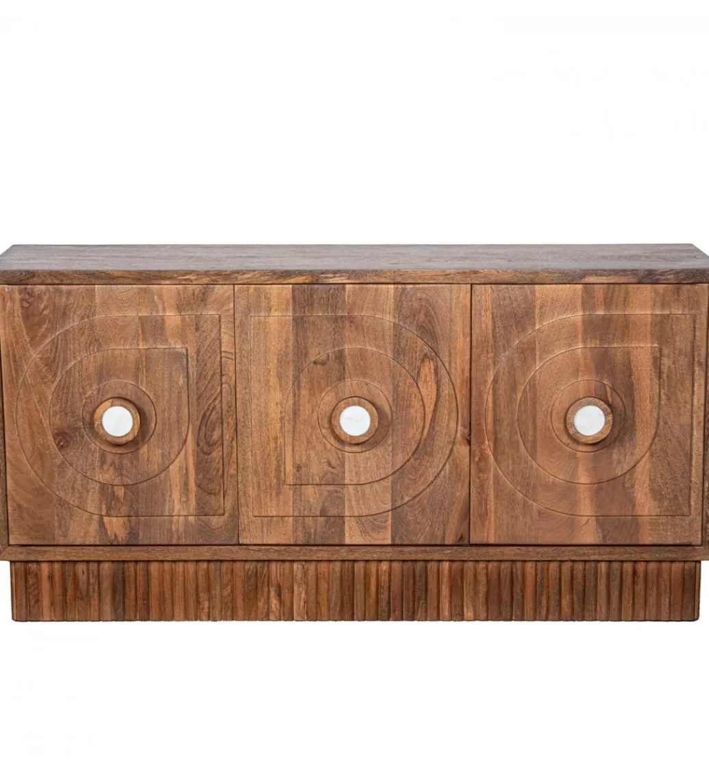 Exclusivas Komoda BERCA 150 cm drewno mango