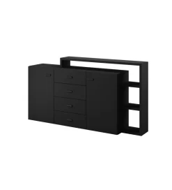 Helvetia Komoda Bota 180 cm czarna
