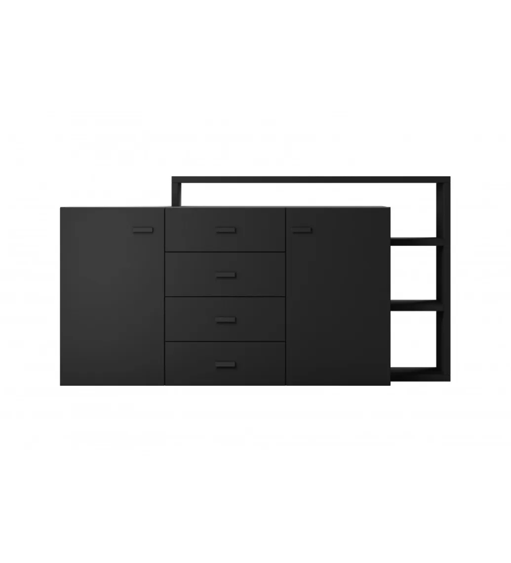 Helvetia Komoda Bota 180 cm czarna