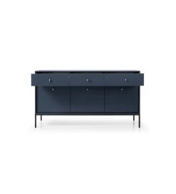 Zona-Design.pl Komoda BRANCO 154 cm granatowa