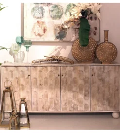 Exclusivas Komoda BUNOQ 170 cm drewno mango