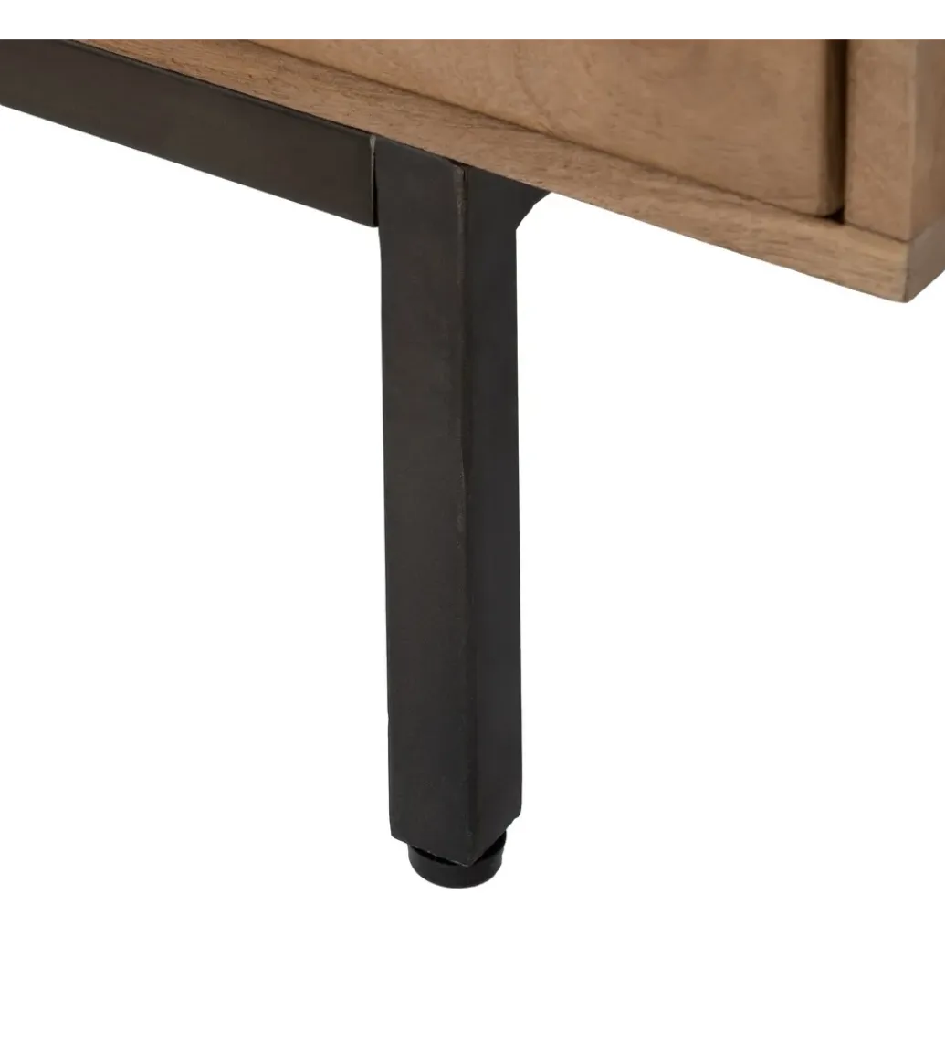 Zona-Design Komoda BUTEL 180 cm drewno mango naturalna