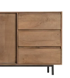 Zona-Design Komoda BUTEL 180 cm drewno mango naturalna