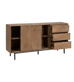 Zona-Design Komoda BUTEL 180 cm drewno mango naturalna