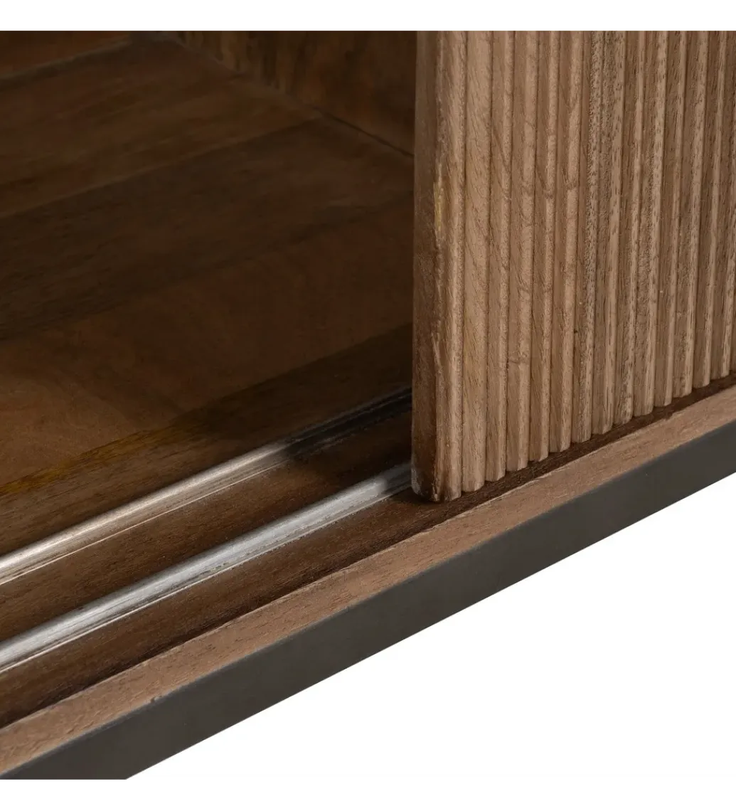 Zona-Design Komoda BUTEL 180 cm drewno mango naturalna