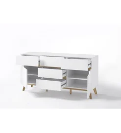 MCA Komoda CERVO 145 cm biała