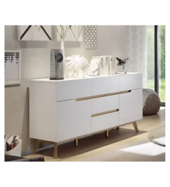 MCA Komoda CERVO 145 cm biała