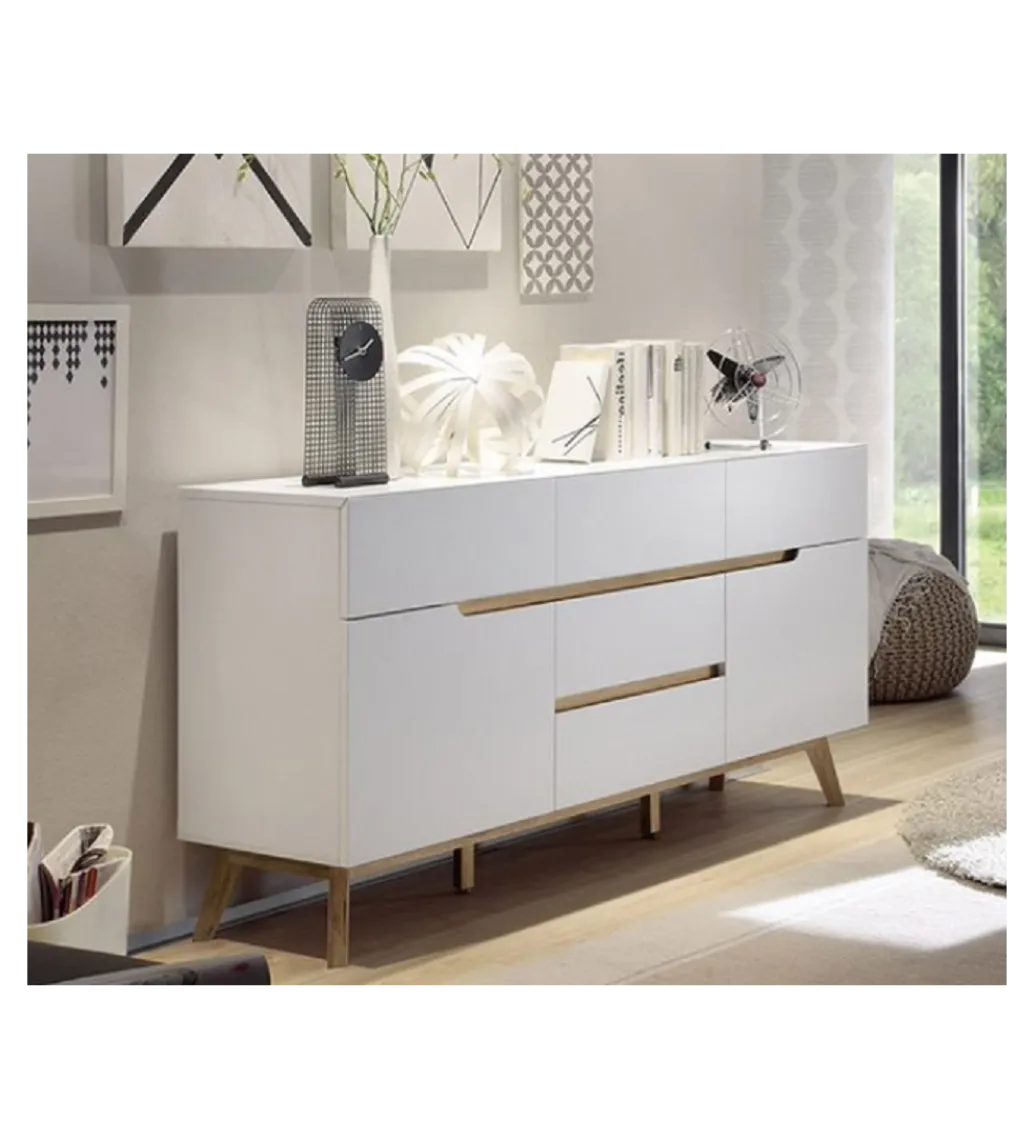 MCA Komoda CERVO 145 cm biała