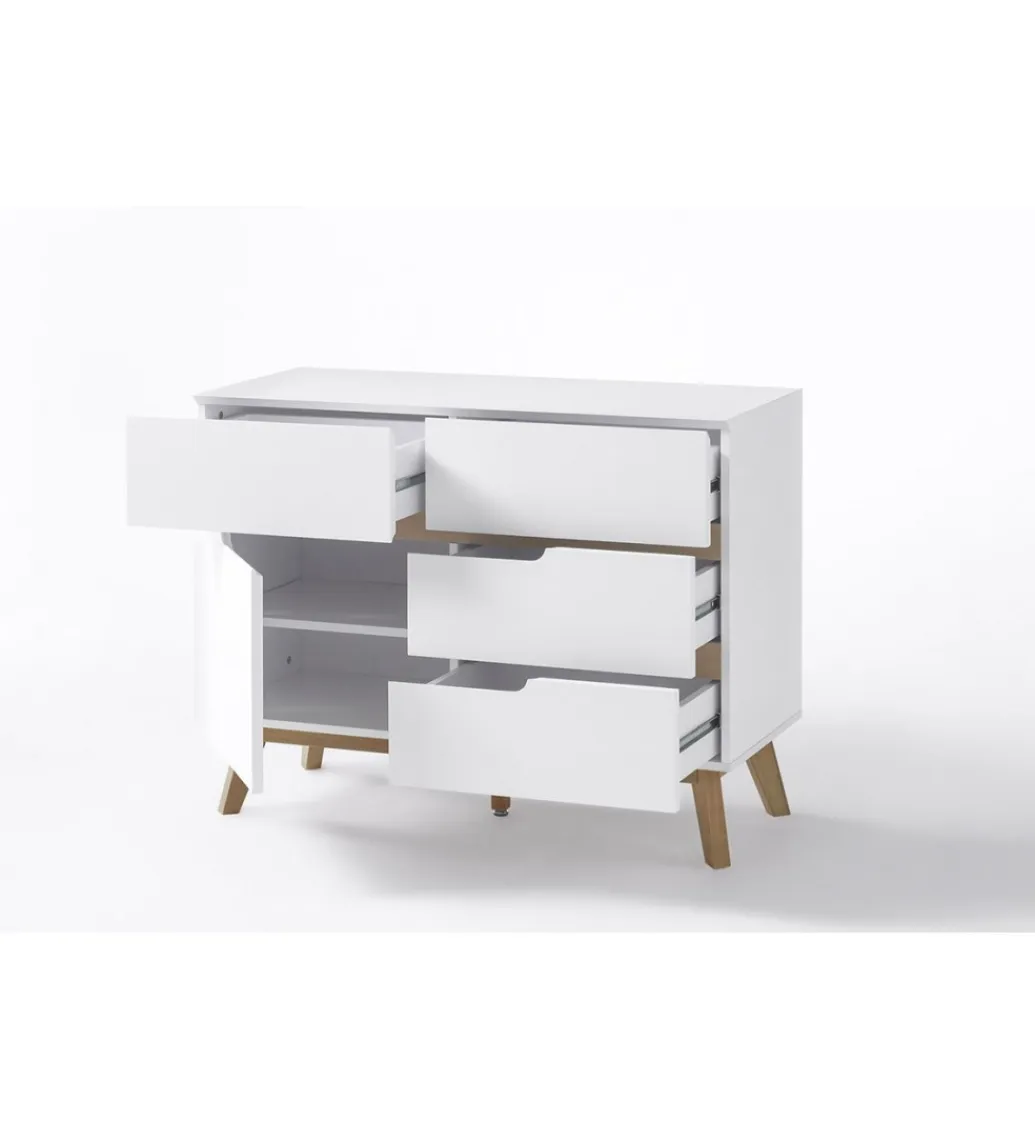 MCA Komoda CERVO 97 cm biała