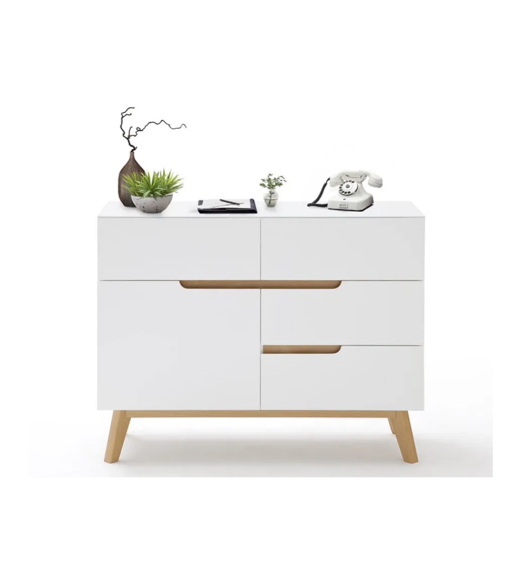 MCA Komoda CERVO 97 cm biała