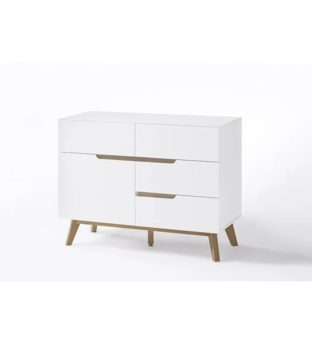 MCA Komoda CERVO 97 cm biała