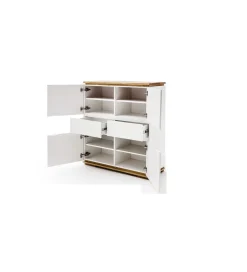 MCA Komoda CHIARO 100 Cm biało kremowa