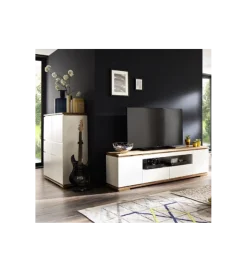 MCA Komoda CHIARO 100 Cm biało kremowa