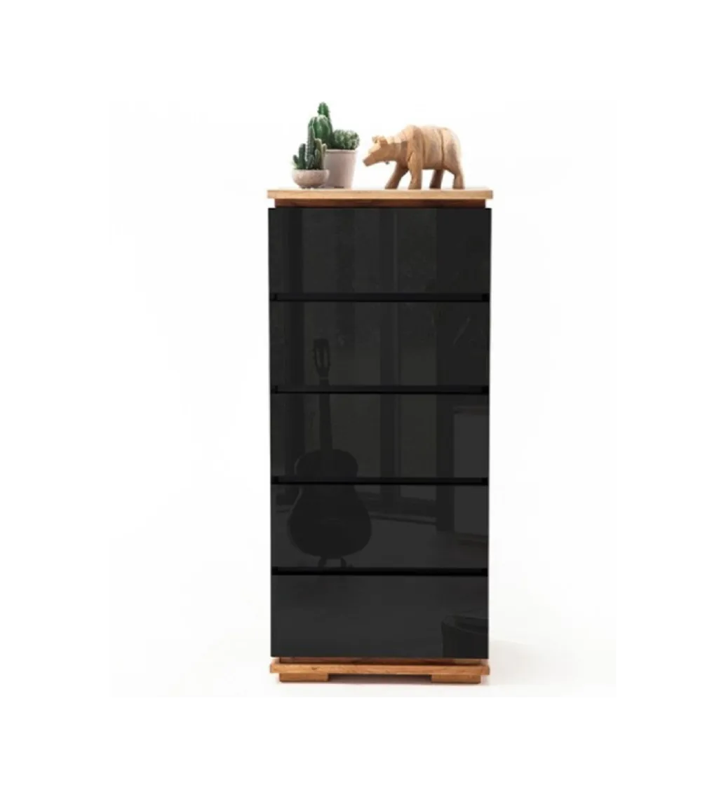 MCA Komoda CHIARO 50 cm czarna