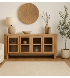 Zona-Design Komoda CREEL 180 cm drewno akacjowe