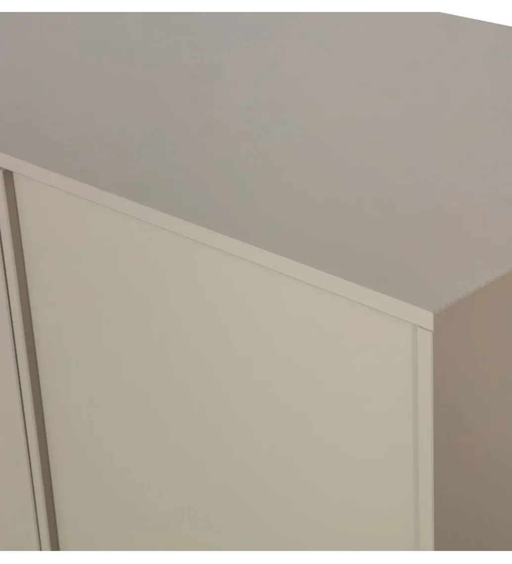 WOOOD Komoda DAILY 50 x 100 cm drewno sosny szare