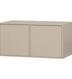 WOOOD Komoda DAILY 50 x 100 cm drewno sosny szare