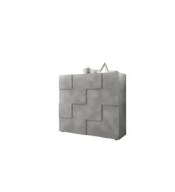 MCA Linia Włoska Komoda DAMA 120 Cm optyka betonu