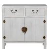 Exclusivas Komoda DECAPE 80 cm przecierana biel