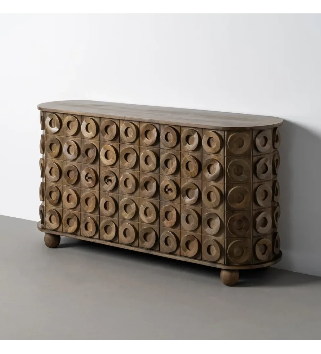 Zona-Design Komoda DERACENO 147 cm drewno mango