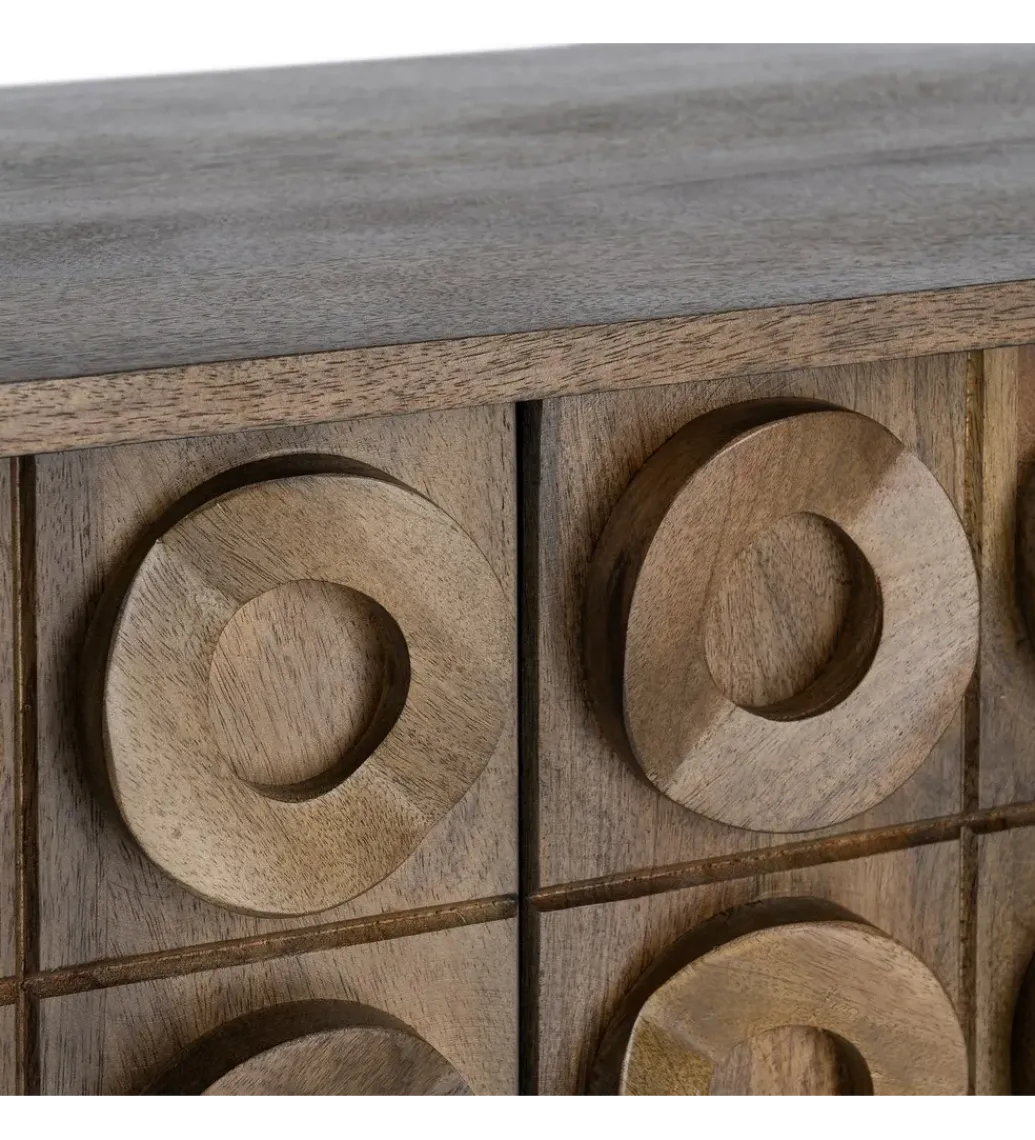 Zona-Design Komoda DERACENO 147 cm drewno mango