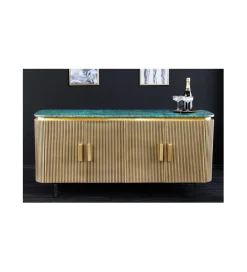 Invicta Interior - przedsprzedaż Komoda DIAMENTE 160 cm złota