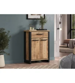 MCA Komoda do przedpokoju ENNA 73 cm w optyce drewna mango