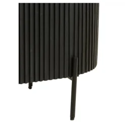 L&L Komoda DUMOSI 140 cm czarna
