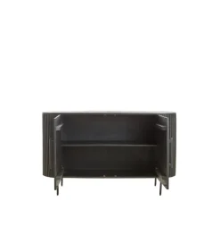 L&L Komoda DUMOSI 140 cm czarna
