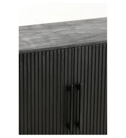 L&L Komoda DUMOSI 140 cm czarna