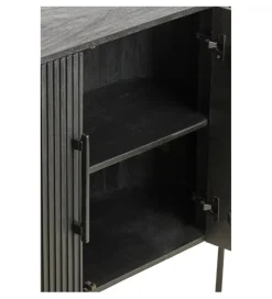 L&L Komoda DUMOSI 140 cm czarna