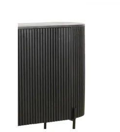 L&L Komoda DUMOSI 140 cm czarna