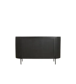L&L Komoda DUMOSI 140 cm czarna