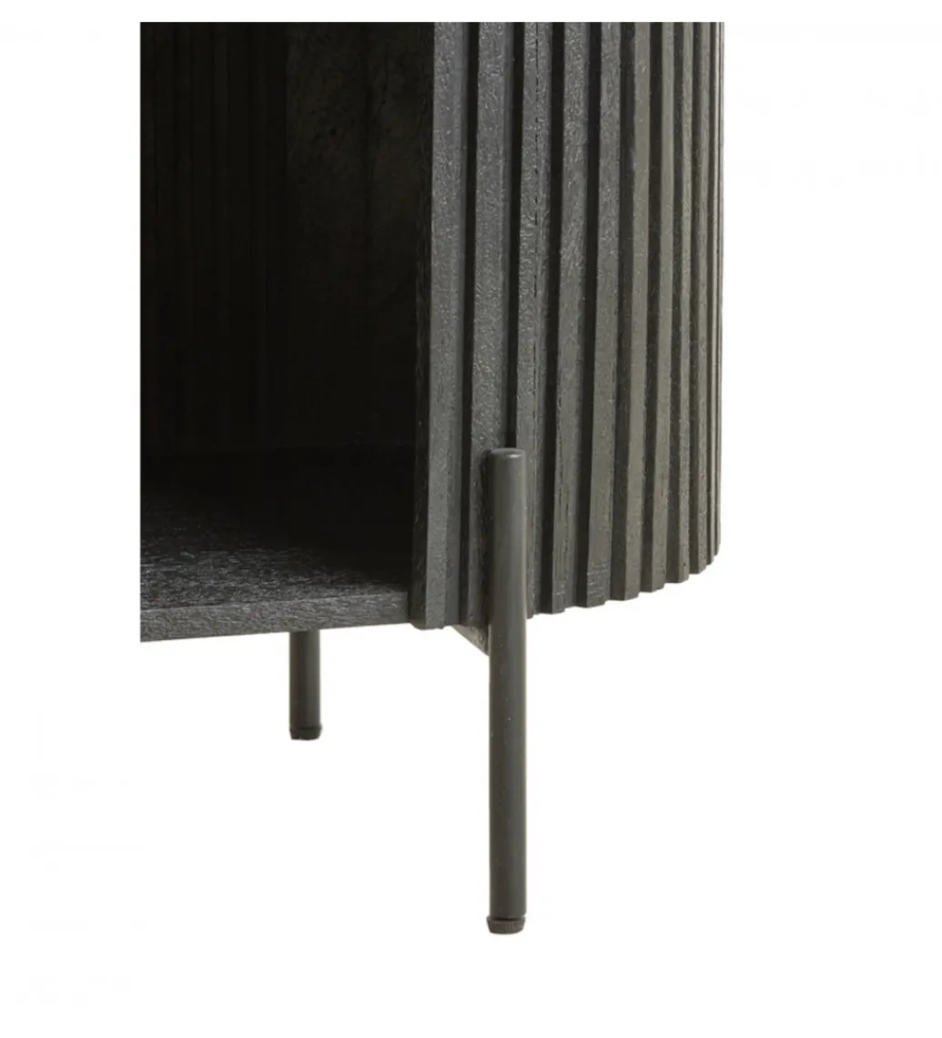 L&L Komoda DUMOSI 100 cm czarna