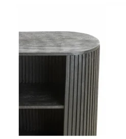 L&L Komoda DUMOSI 100 cm czarna