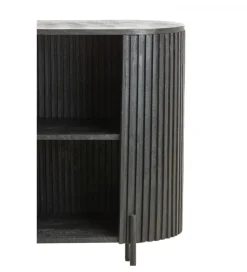 L&L Komoda DUMOSI 100 cm czarna