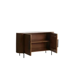 L&L Komoda DUMOSI 140 cm naturalna brązowa