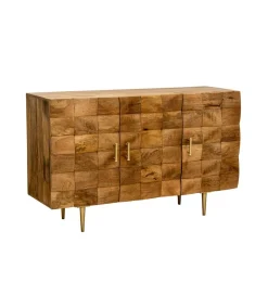 Exclusivas Komoda FEYRA 124 cm drewno mango