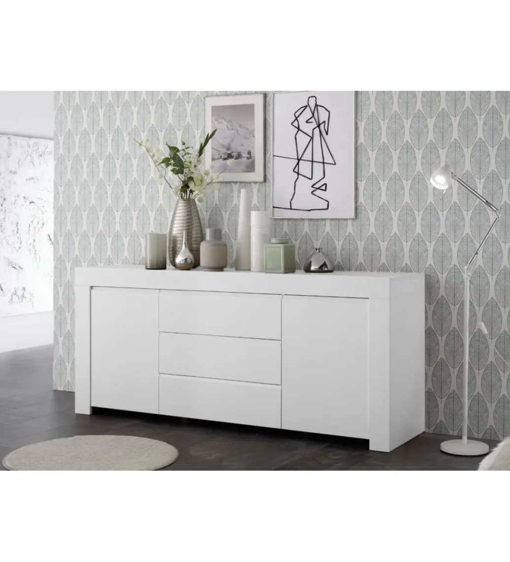 MCA Linia Włoska Komoda FIRENZE 184 cm biała