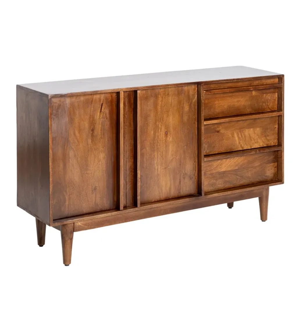Zona-Design Komoda GARREL 150 cm drewno mango brązowa
